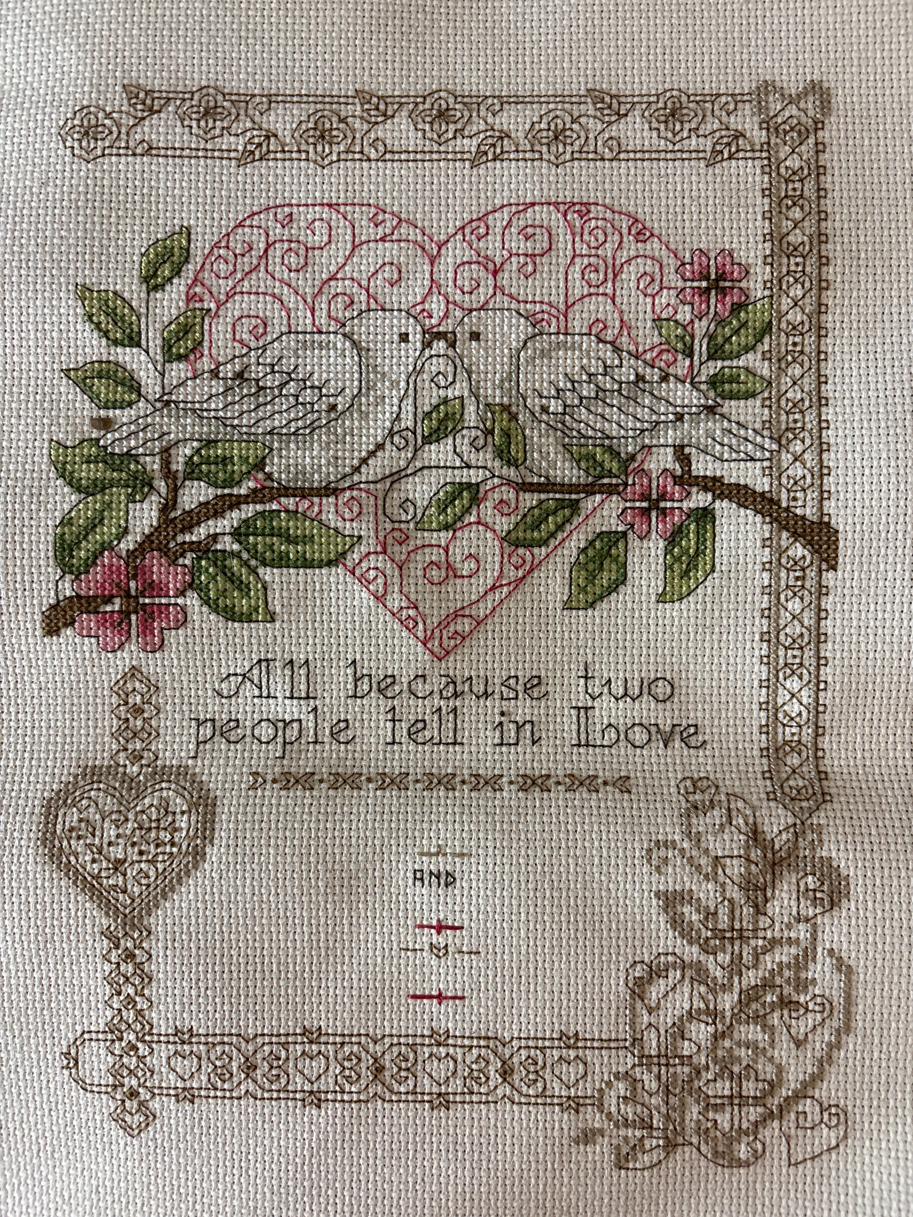 Wedding sampler
