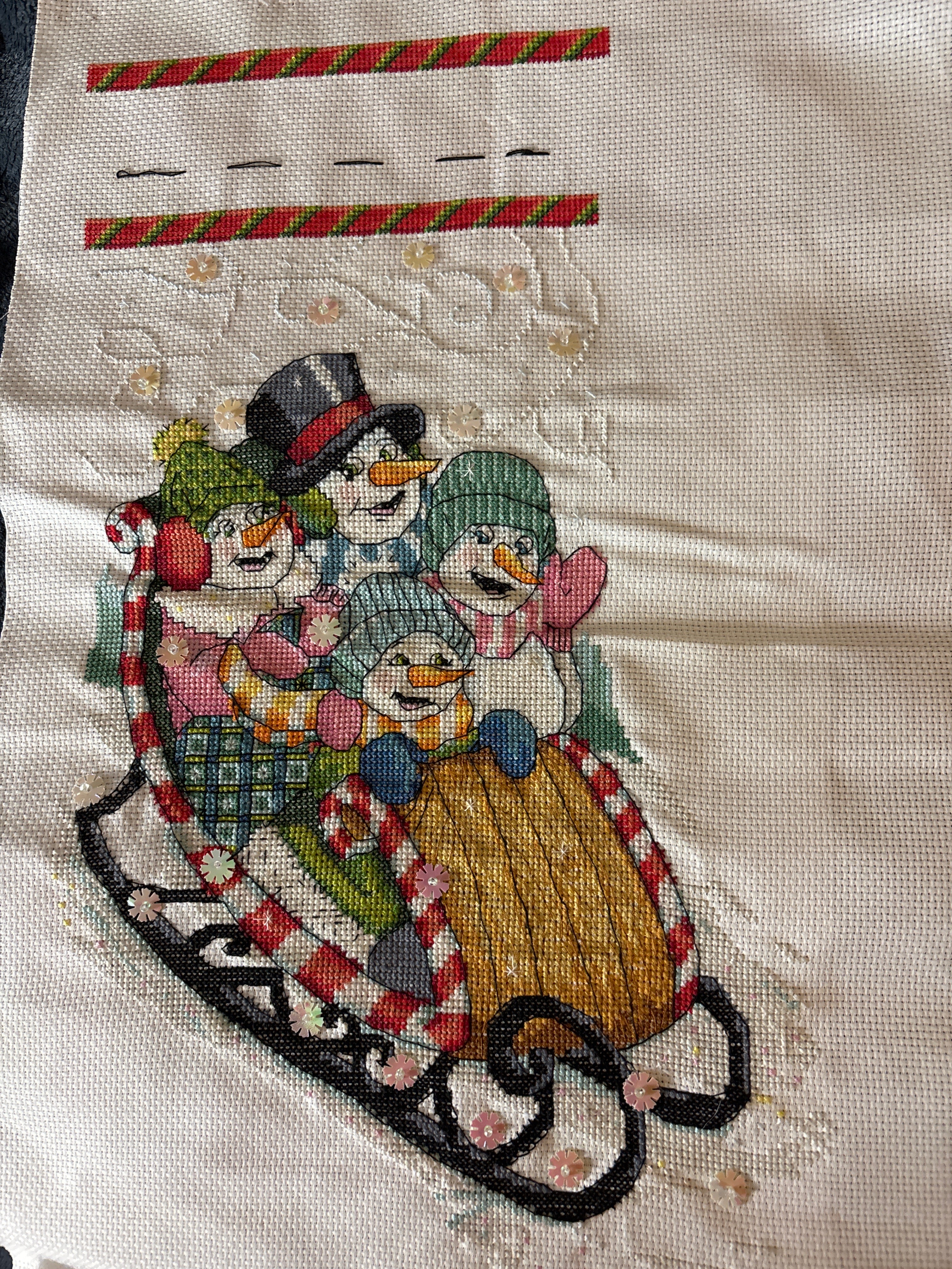 Handmade Christmas stocking